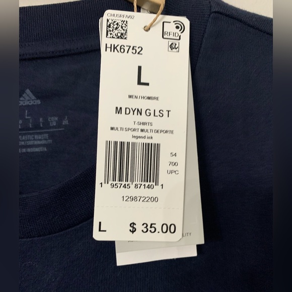 NEW DYNAMIC SPORT GRAPHIC LONG SLEEVE TEE Size:Large - Picture 7 of 7